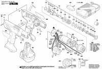 Bosch 0 602 490 432 EXACT 6 Cordless Screw Driver Spare Parts